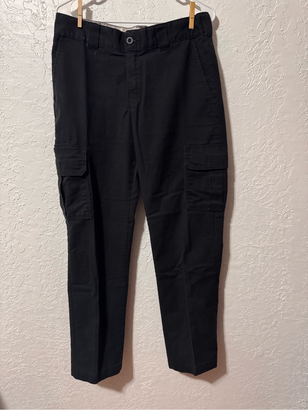 Dickies Flex Cargo Work Pants Slim Straight Black 
Men’s Size 32x32
